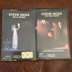 Stevie Nicks Bella Donna Cassette The wild heart lot Fleetwood Mac Stand Back - Picture 1 of 7