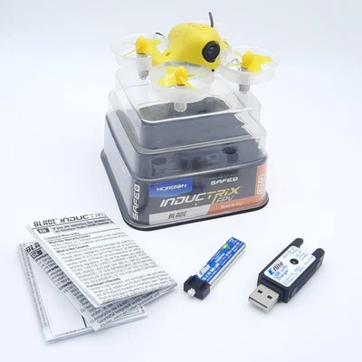 Inductrix Blade FPV BNF RC Drone BLH8580 - Yellow w/ Charger - READ! - Image 1 of 4