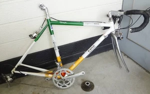 Bicicleta de Carretera GIOS Vintage Chromoly Color Italiano Tiagra Envío Gratis Desde Japón - Imagen 1 de 10