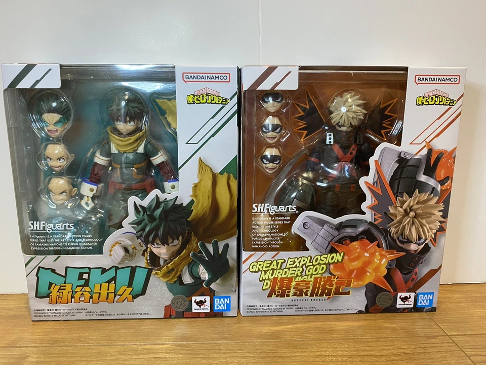 S.H.Figuarts Katsuki Bakugo Figure My Hero Academia Bandai Japan 2025 Tamashii