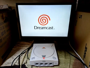 Sistema de consola Dreamcast basura para piezas o no funciona consola solo Japón - Imagen 1 de 10
