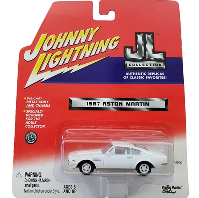Johnny Lightning 1987 Aston Martin Diecast 1:64 White Lightning CHASE - Image 1 of 4