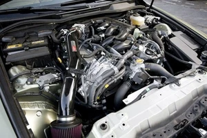 Kit de admisión de aire frío RAM corta para 06-15 Lexus IS250 V6 2,5 L negro - Imagen 1 de 9