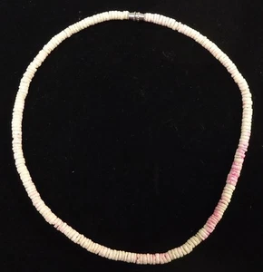 Shell Necklace Barrel Clasp 16 in - Picture 1 of 4