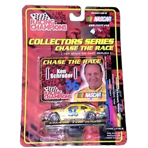 Racing Champions 2001 NASCAR #36 Ken Schrader M&Ms 1:64 Scale Chase The Race Car - Picture 1 of 6