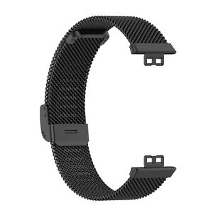 Metall Mesh Strap Quick Release Uhrenarmband Armband für Huawei Watch Fit Uhr