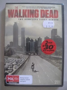 The Walking Dead: The Complete Season 1 (2 DVDs, 2010), Reg 4-Brand New/Sealed - Picture 1 of 1