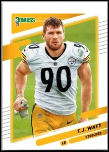 Donruss 2021 Photo Variation VAR #22b T.J. vatios ¡ENVÍO GRATUITO! - Imagen 1 de 2