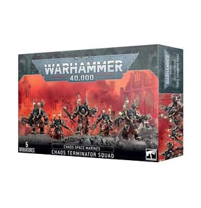 Chaos Space Marines - Terminators: Games Workshop Warhammer 40000 - Picture 1 of 1