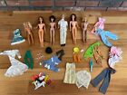 LOT VINTAGE ANNÉES 1960 BARBIE & AUTRES POUPÉES, VÊTEMENTS ET ACCESSOIRES