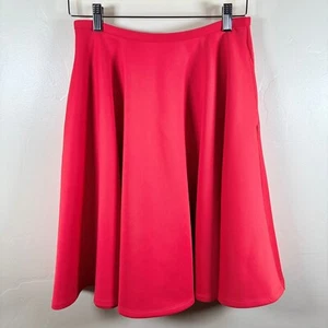 Gonna skater Ted Baker Miloca arancione corallo tasca aderente e svasata subacquea taglia 2 US 4/6 - Foto 1 di 10