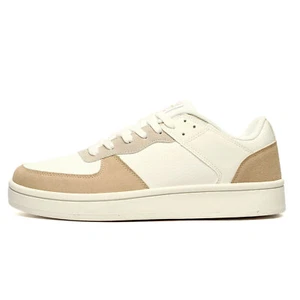 Crosshatch Avelino Mens Casual Lace Up Classic Lifestyle Trainers Sneakers White - Picture 1 of 5