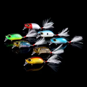 7PCS Lot Crankbait 5.5cm/8g Minnow Fishing Lure Hook Tackle Hard Bait Wobbler - Picture 1 of 16