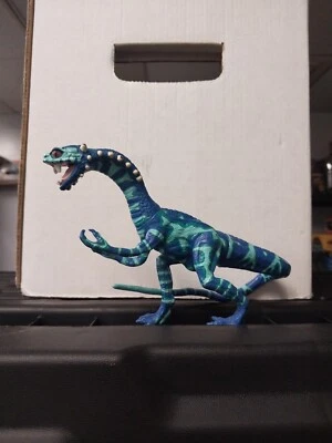 Figura de dinosaurio de colección Playmates 1996 Primal Rage Vertigo Blue Atari Games solamente Foto 1 de 3