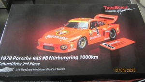 Scala vera TSM 111803 1:18 1978 Porsche 935 #8 Schurti-Ickx 1.000 km Nürburgring - Foto 1 di 6