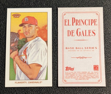 2022 Topps T-206 Wave-2 El Principe De Gales 82 Jack Flaherty St. Louis Cardinal