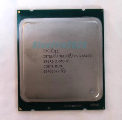 Intel Xeon E5-2680 V2 E5-2680V2 2.8GHz 10-Core 25MB LGA2011 CPU Processor SR1A6 - Image 1 of 4