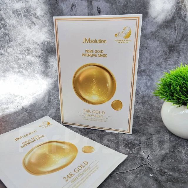 JMSOLUTION PRIME GOLD INTENSIVE MASK, Radiance Care, Korean Cosmetics, KBeauty - Image 1 of 1