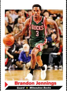 SI-KIDS Brandon Jennings MILWUAKEE BUCKS - Picture 1 of 1