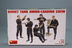 LP586 MINIART 35034 Maquette 1/35 1:35 Figurine Soviet Tank ammo-loading crew - Imagen 1 de 6
