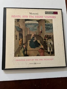 Menotti: Amahl and the Night Visitors Vinyl 33 1/3 RPM 1952 RCA VICTOR RED SEAL - Imagen 1 de 8