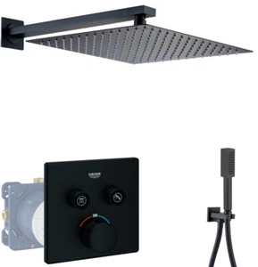 GROHE Thermostat Grohtherm SmartControl Dusche Unterputz Phantom Black GB1 - Bild 1 von 15