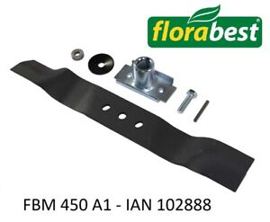 Florabest Ersatzmesser für Florabest Benzin Rasenmäher FBM 450 A1 IAN 102888
