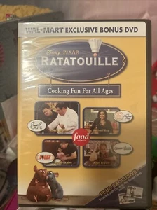 Disney Pixar Ratatouille Cooking Fun For All Ages Walmart Exclusive Bonus DVD - Picture 1 of 2