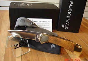 NIB 2023 BUCK KNIFE 112 RANGER 35TH BCCI SPECIAL 440C BLADE KOA WOOD HANDLES - Picture 1 of 23