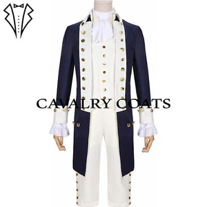 Costume George Washington uniforme guerra britannica giacca militare Alexander Hamilton - Foto 1 di 7