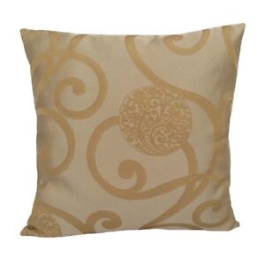 Round Floral/Leaves 20"x20" Olive Decorative/Throw Pillow Case/Cushion Cover