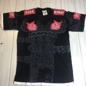 Vintage Blac Label T Shirt Love Hate True Ambition Born To Kill Embroidered XL - Picture 1 of 10