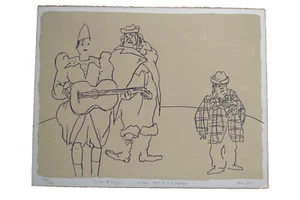 Hanny FRIES (1918-2009) Lge Signed, Limited Lithograph. 'Long Live The Circus' - Picture 1 of 4