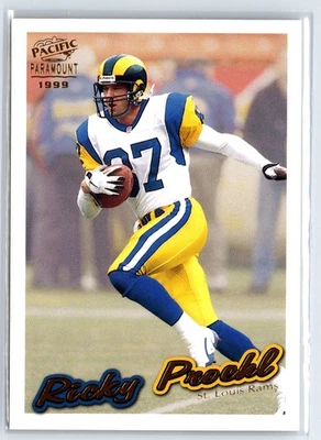 1999 Pacific Paramount Gold #200 Ricky Proehl - Image 1 of 2