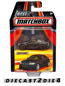 New/Sealed 2015 Best of Matchbox BMW 1M black 1:64 Free Shipping! - Picture 1 of 4