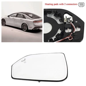 Espejo retrovisor lateral izquierdo vidrio punto ciego térmico CLH85705586 para Lincoln MKZ 2013-2020 - Imagen 1 de 11