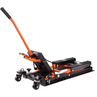 1500 LB Motorcycle Hydraulic Trolley Jack ATV Dirt Bike Stand Lift Foot Pedal - Image 1 of 4