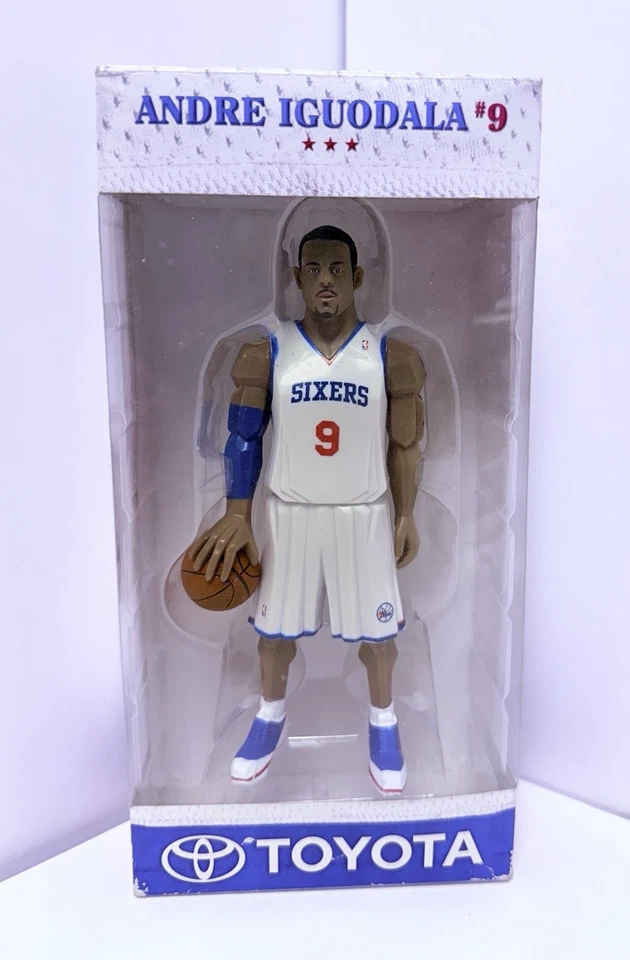 Andre Iguodala Philadelphia 76ers Rare Action Figure Toyota Center Giveaway NIB - Image 1 of 4