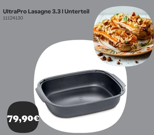 Tupperware UltraPro 3,3-l-Kasserolle Ultra Pro Bräter ohne Deckel - Bild 1 von 2