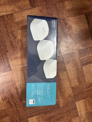 NEW eero PRO 6e (FRONTIER) Mesh Wi-Fi 6e Router Original/OEM (3-Pack) - Image 1 of 4