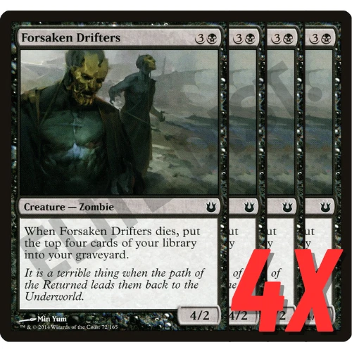 MTG Forsaken Drifters (Born of the Gods) 72/165 (NEAR MINT) (4X) - Image 1 of 1