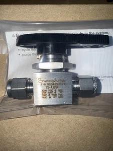 Swagelok 1 pezzo valvola a sfera serie 40G 1/4 di pollice (SS-43GS4) - Foto 1 di 1