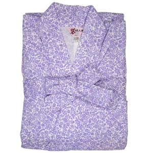 Kimono Onsen de franela de invierno nemaki japonés de colección: grande para mujer - Imagen 1 de 3