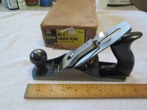 Stanley #3 Smooth  Plane In OB - Type 20 Circa 1960 - Fine!! - Picture 1 of 13