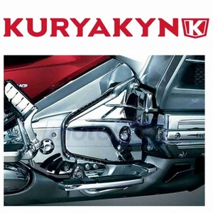 Kuryakyn Louvered Chrome Transmission Cover for 2006-2010 Honda GL1800HPN gs - Picture 1 of 5