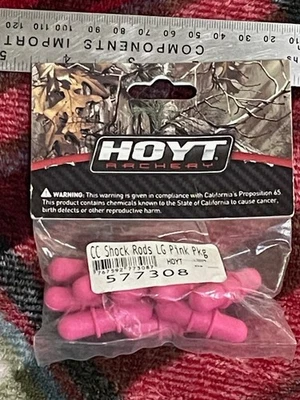 Varas de choque Hoyt - Rosa - Pacote com 10 grandes 577308 - Imagem 1 de 2