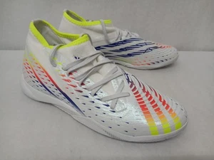 Adidas Herren Predator Edge.3 Hallen Fußballschuhe GV8517 weiß solargelb Größe 6,5 - Bild 1 von 9
