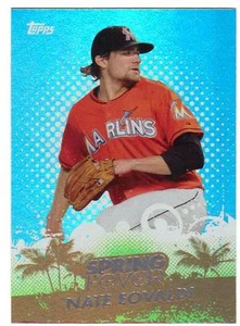 2013 TOPPS 1 Spring Fever Nate Eovaldi Miami Marlins # SF-24 - Picture 1 of 1
