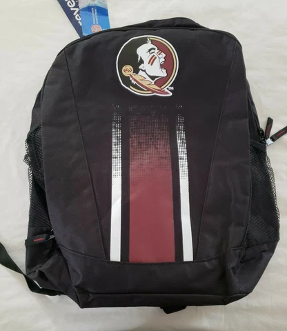 Florida State Forever Collectibles FSU Stripe Primetime Backpack 2018 NWT Cover