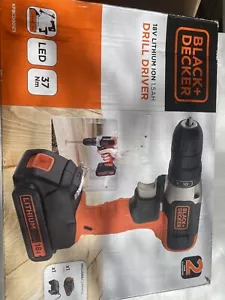 Black+Decker KFBCD001C1 18v Drill Driver Lithium 1.5AH Battery & Charger. - Picture 1 of 4